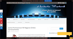 Desktop Screenshot of heribertomartorell.com